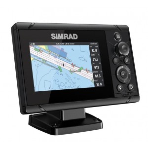 Simrad Cruise 5 kaartplotter met ingebouwde GPS en transducer Simrad Cruise 5 kaartplotter met ingebouwde GPS en transducer