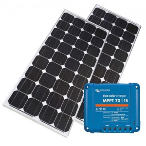 Blue solar set van Victron energy 160 W