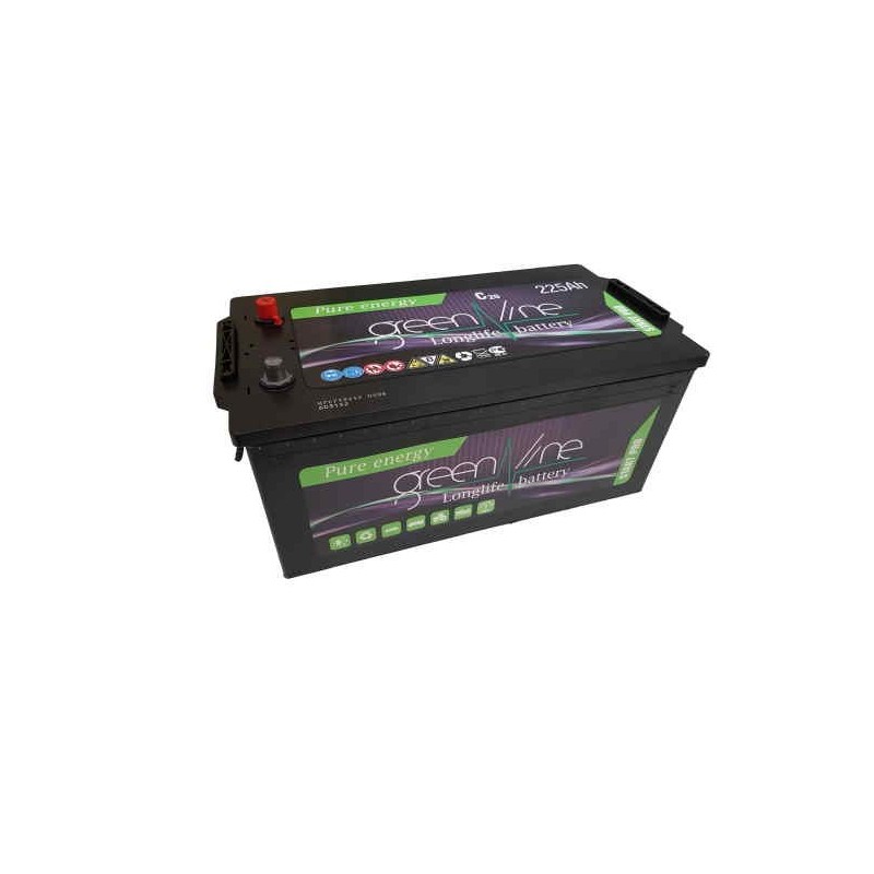 Start accu green line 225A Heavy Duty SMF