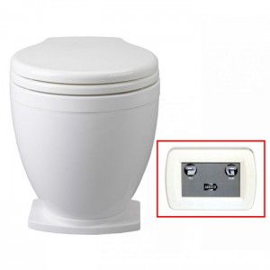 Jabsco Elektrisch Scheepstoilet Lite Flush met Bedieningspaneel